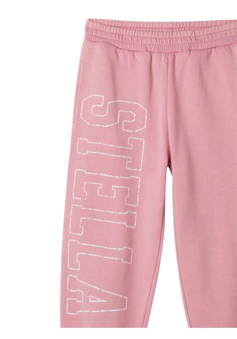 Pantalone bambina rosa in cotone STELLA MC CARTNEY | TX6C50/CEROSA